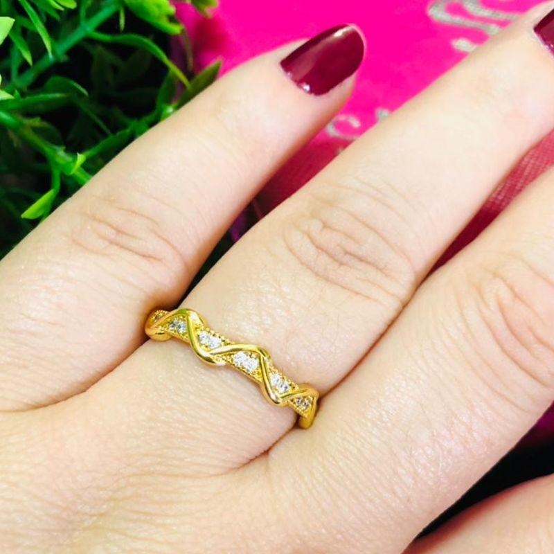ANEL EM OURO - 20 - AN102523