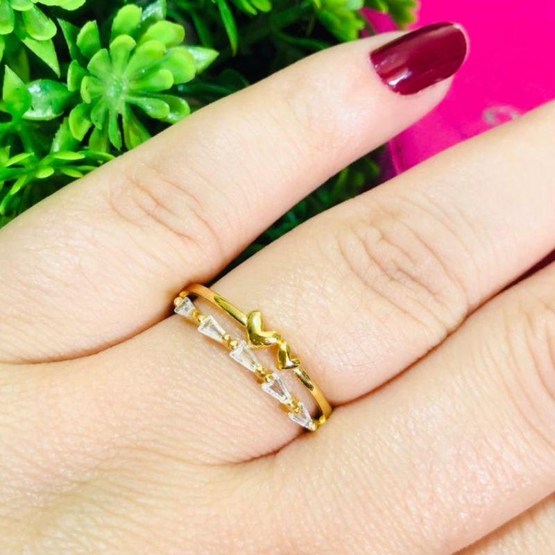 ANEL EM OURO - 20 - AN102525