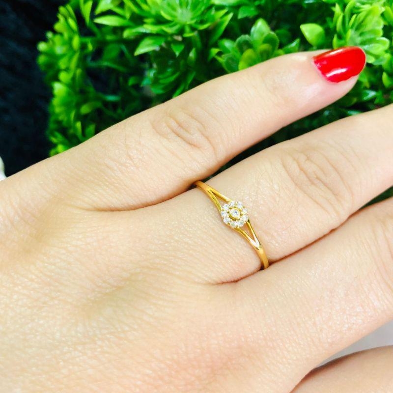 ANEL EM OURO - 22 - AN102509
