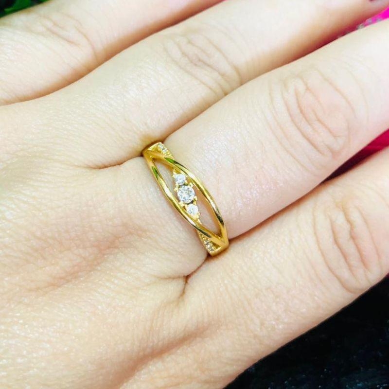 ANEL EM OURO - 24 - AN102526