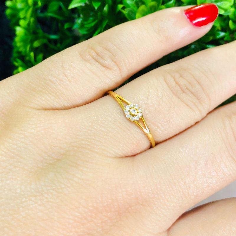 ANEL EM OURO - 26 - AN102509