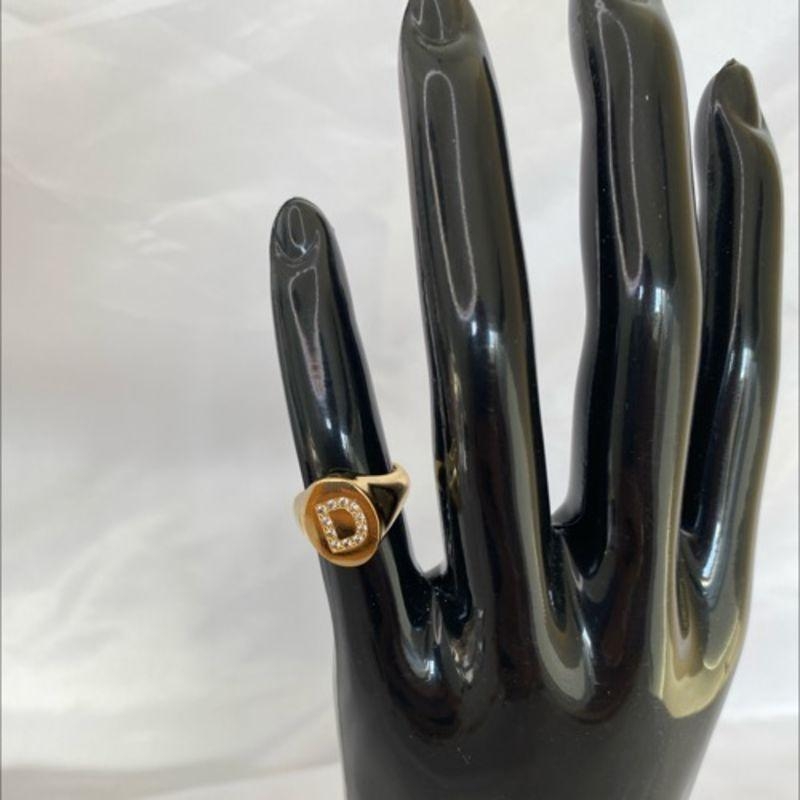ANEL EM OURO Lº D - AN092410