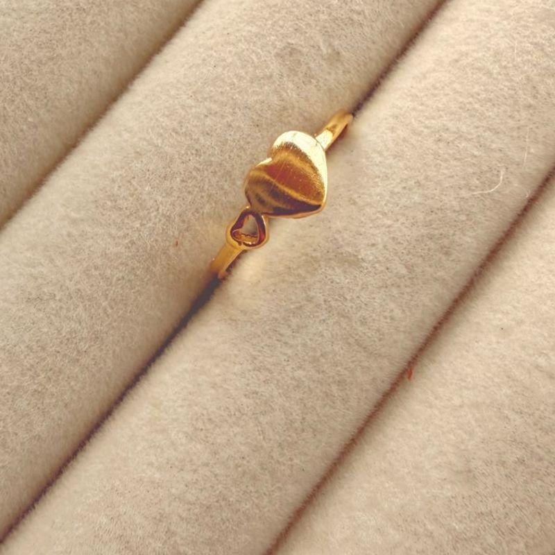 ANEL EM OURO - Nº 14 - AN072601