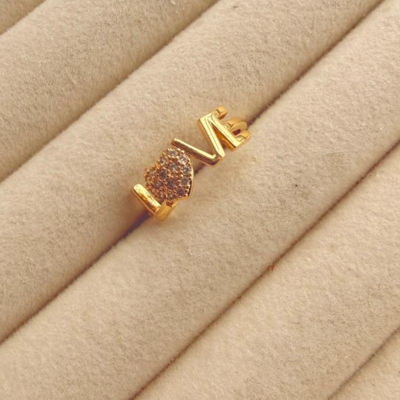 ANEL EM OURO - Nº 16 - AN072621