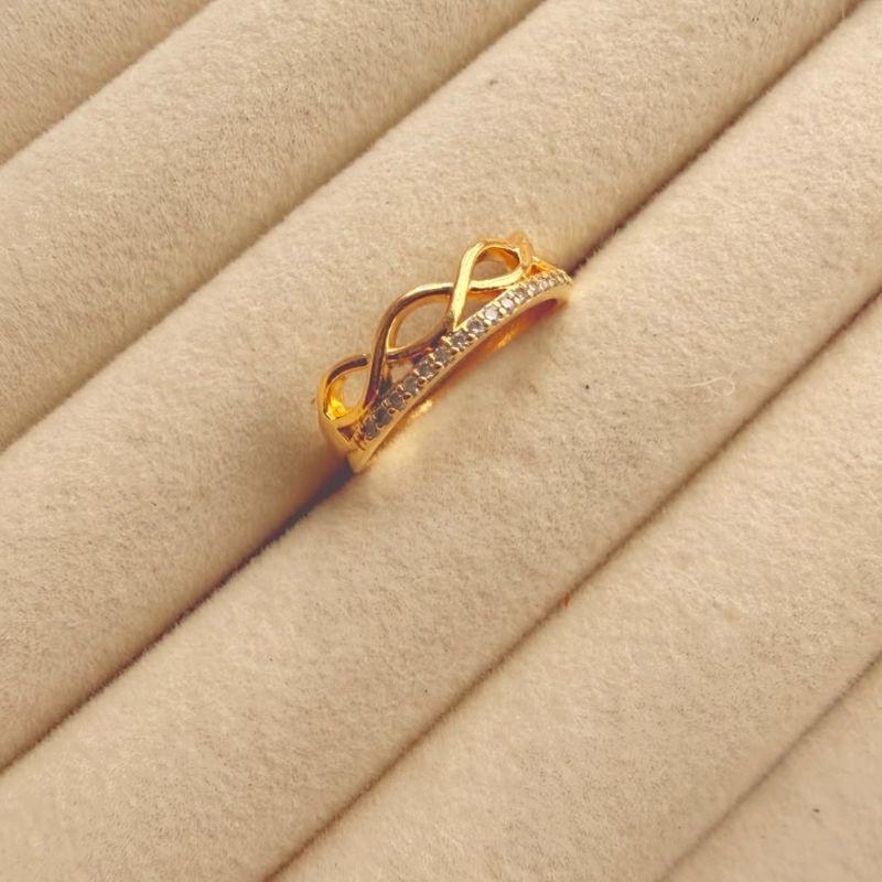 ANEL EM OURO - Nº 16 - AN072623