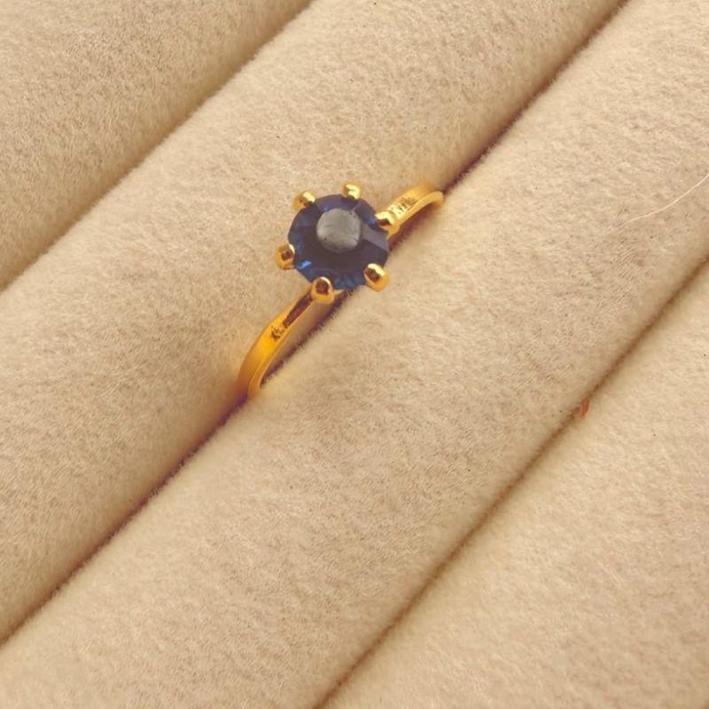 ANEL EM OURO - Nº 18 - AN072643