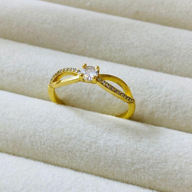 ANEL EM OURO - Nº 18 - AN112520