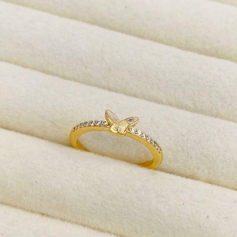 ANEL EM OURO - Nº 20 - AN062691