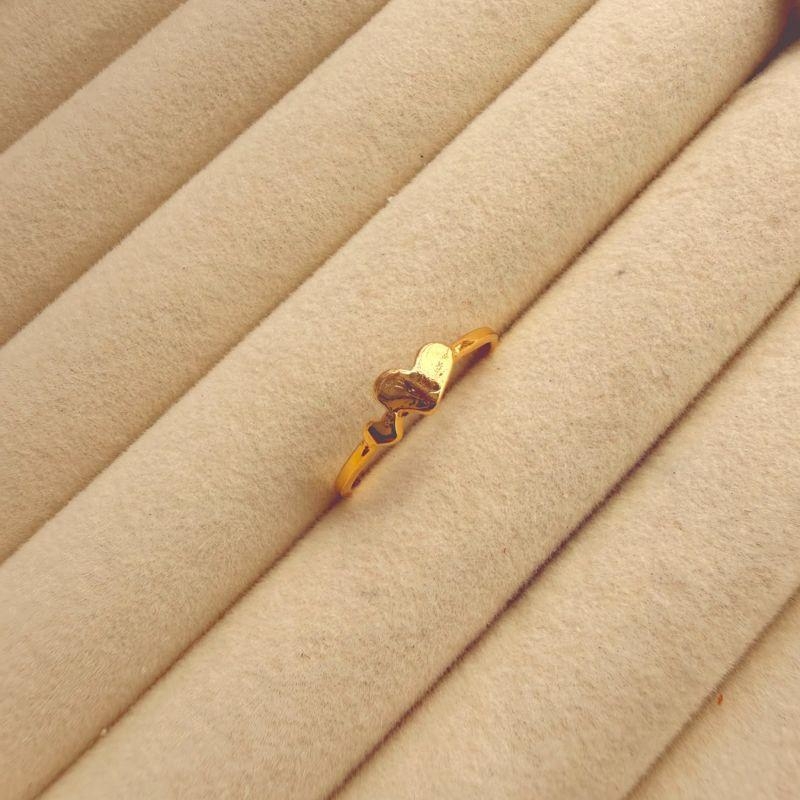 ANEL EM OURO - Nº 20 - AN072613
