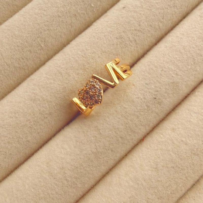 ANEL EM OURO - Nº 20 - AN072621