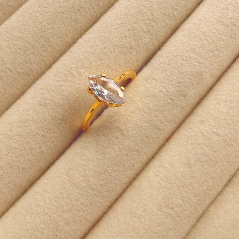 ANEL EM OURO - Nº 20 - AN072631