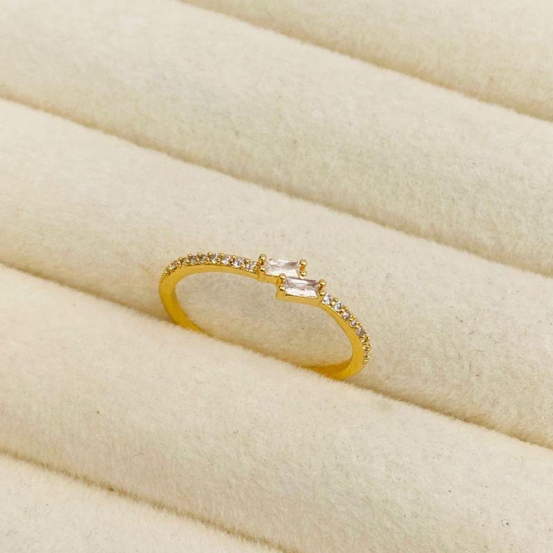 ANEL EM OURO - Nº 22 - AN062679