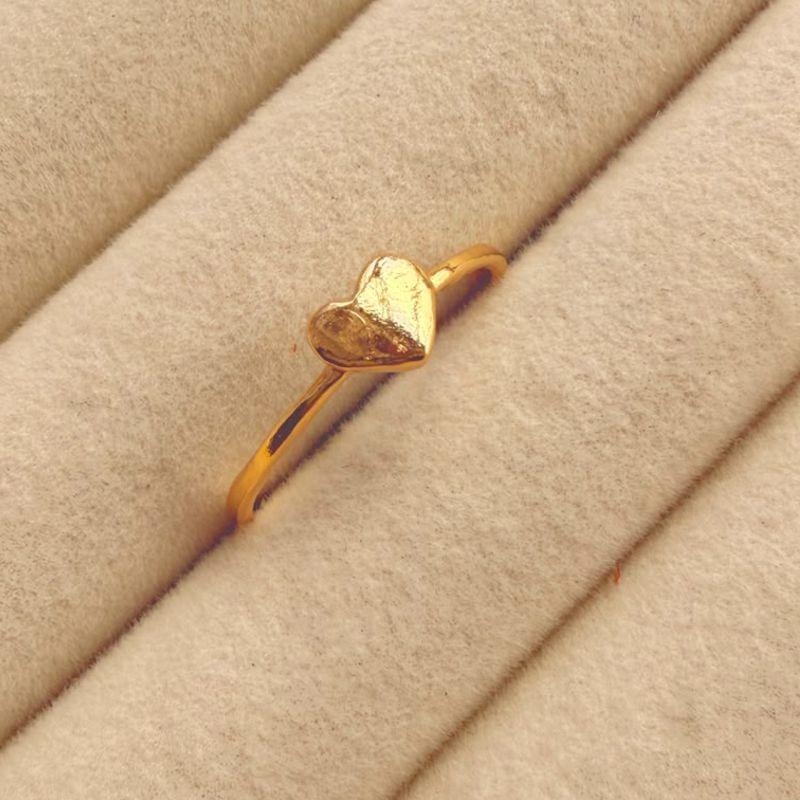 ANEL EM OURO - Nº 22 - AN072617