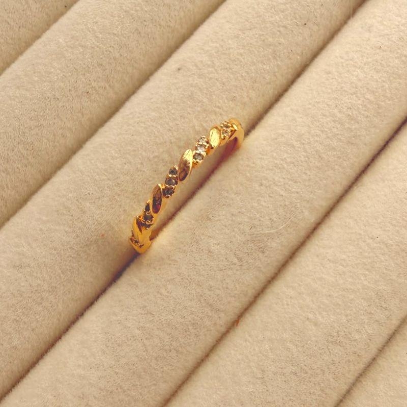 ANEL EM OURO - Nº 22 - AN072641