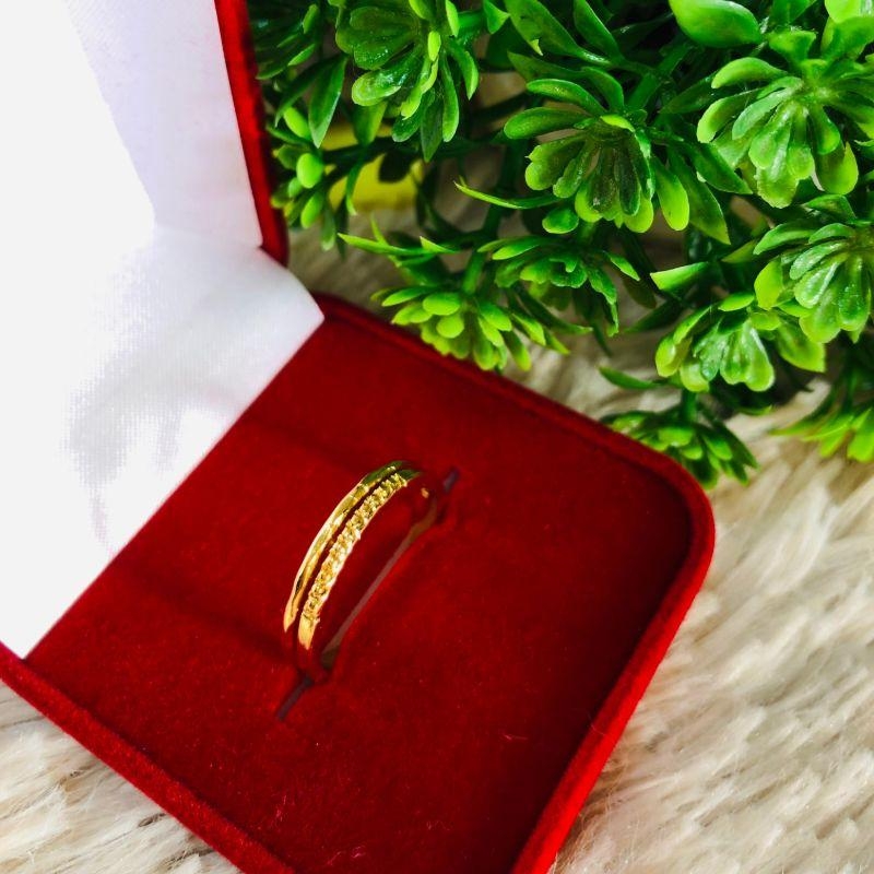 ANEL EM OURO Nº 22 - AN082507