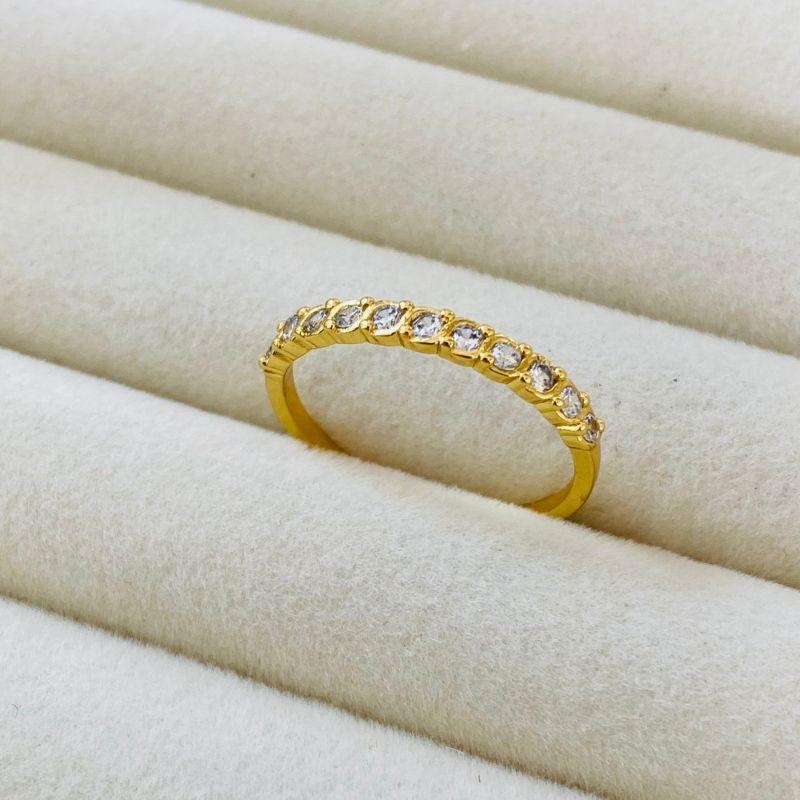 ANEL EM OURO - Nº 22 - AN112527