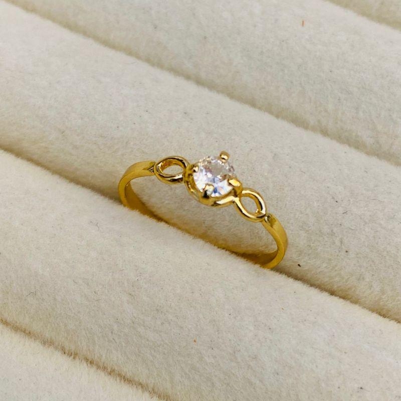 ANEL EM OURO - Nº 24 - AN062615