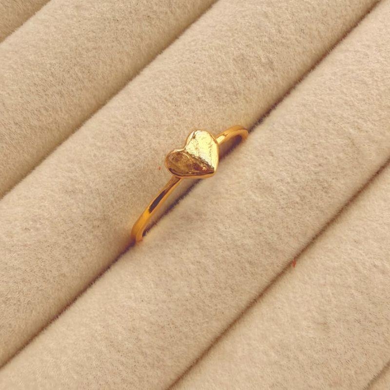 ANEL EM OURO - Nº 24 - AN072617