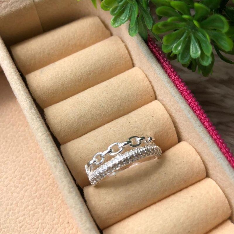 ANEL EM PRATA - 24 - AN102558