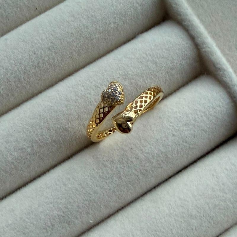 ANEL SEMIJOIA OURO - REG - AN5260220