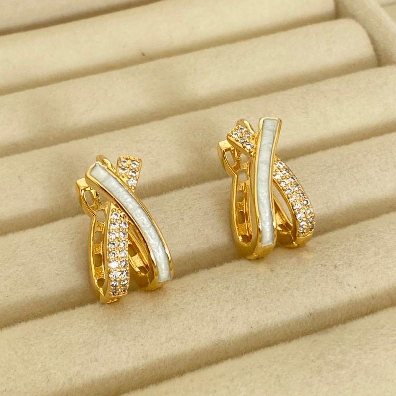 ARGOLA MEDIA EM OURO - AM032616