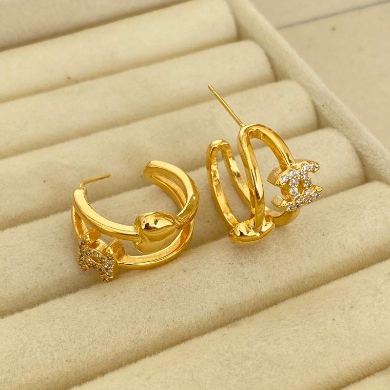 ARGOLA MEDIA EM OURO - AM032619