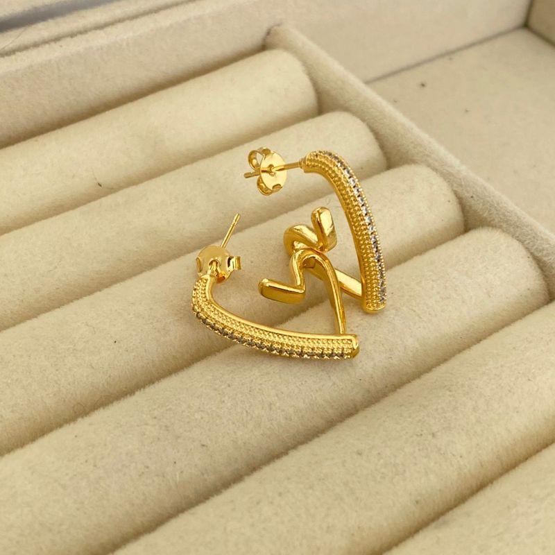 ARGOLA MEDIA EM OURO - AM032621