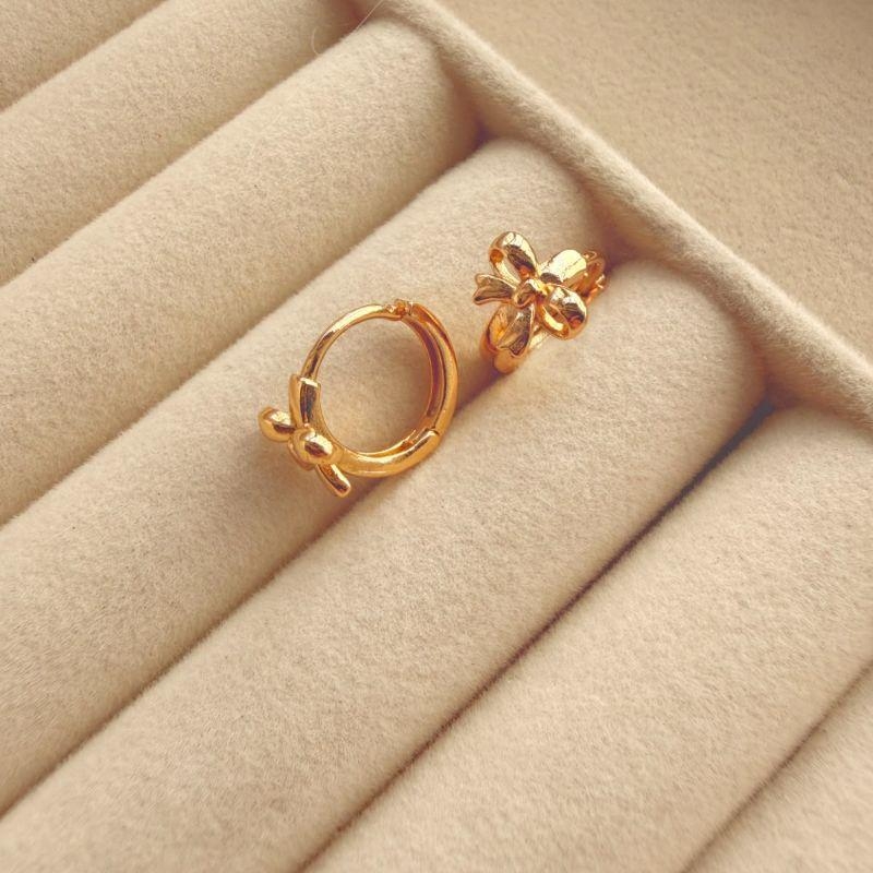 ARGOLA PEQ EM OURO - AP072607