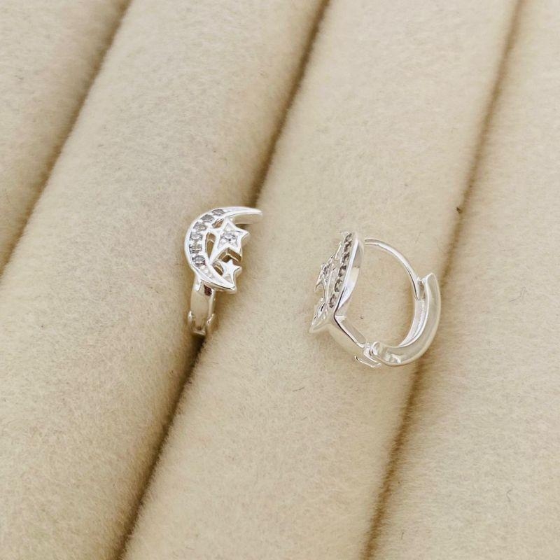 ARGOLA PEQUENA EM PRATA - AP122501