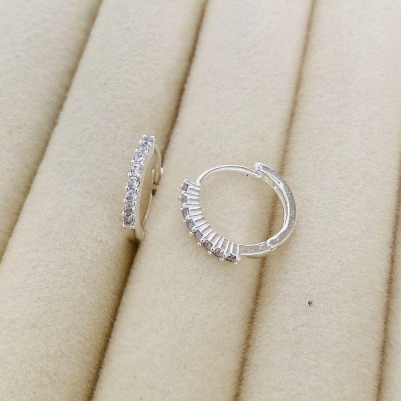 ARGOLA PEQUENA EM PRATA - AP122504