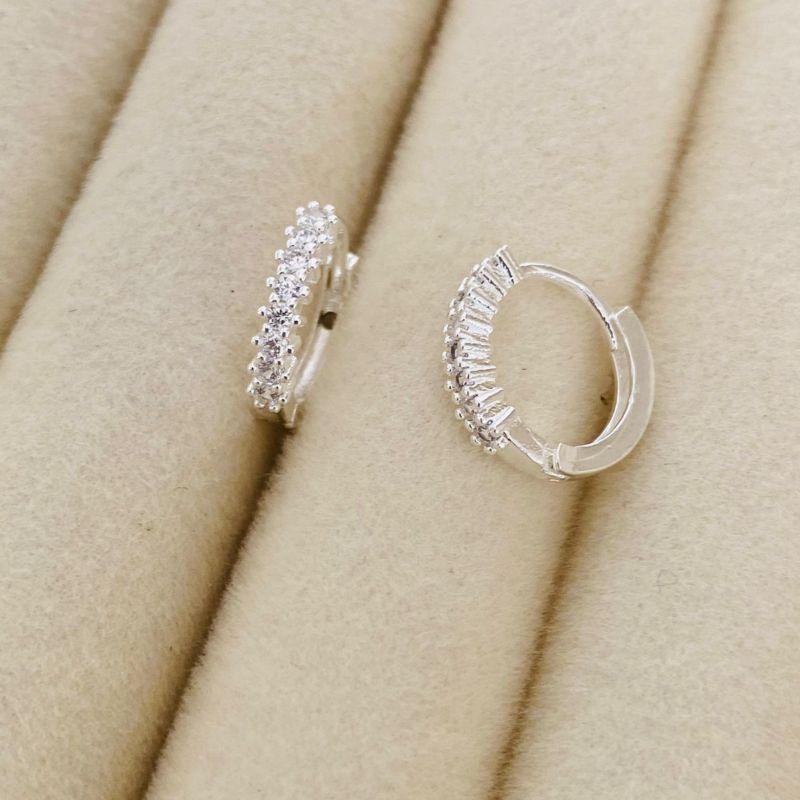 ARGOLA PEQUENA EM PRATA - AP122507