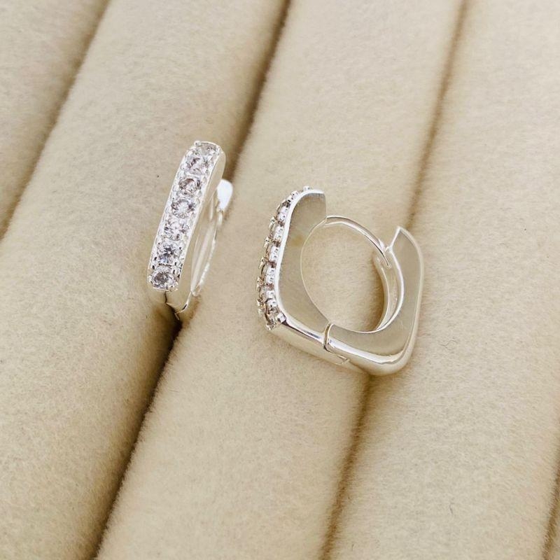 ARGOLA PEQUENA EM PRATA - AP122518