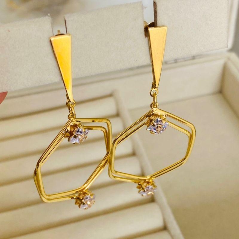 BRINCO GRANDES EM OURO - BG112503