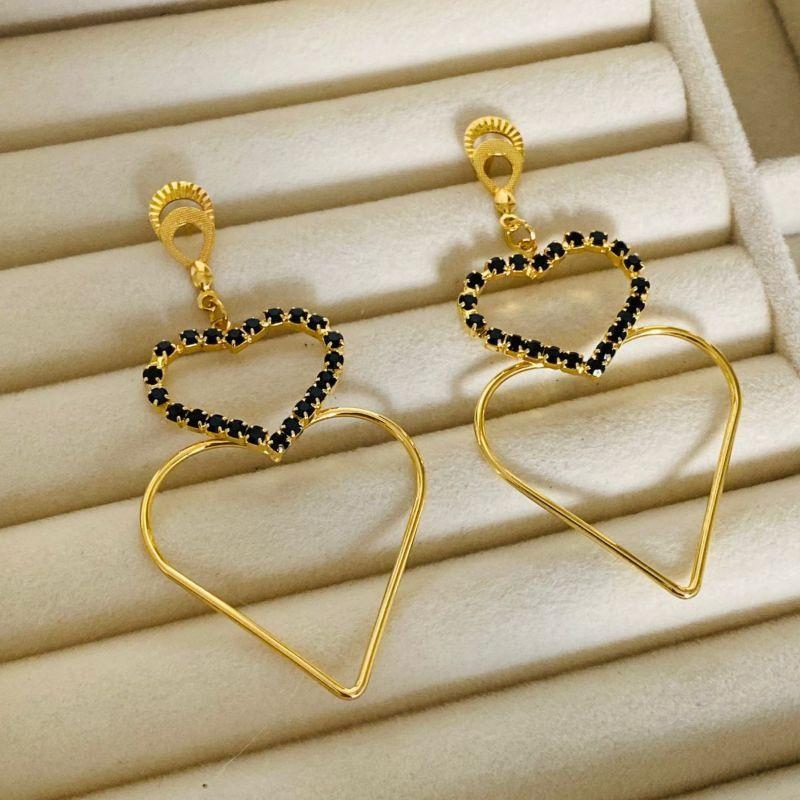 BRINCO GRANDES EM OURO - BG112516
