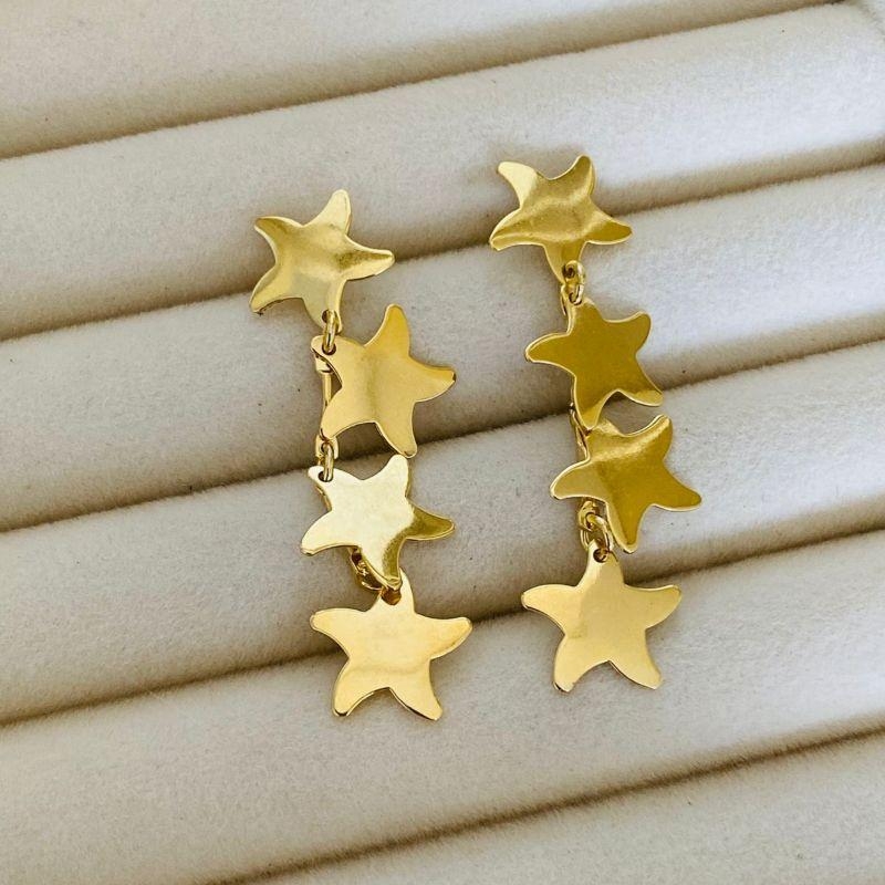 BRINCO GRANDES EM OURO - BG112517