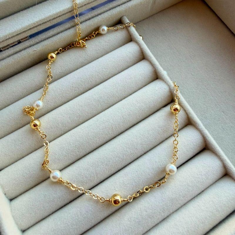 CHOKER SEMIJOIA EM OURO - CK525205