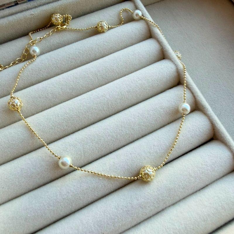 CHOKER SEMIJOIA EM OURO - CK525206