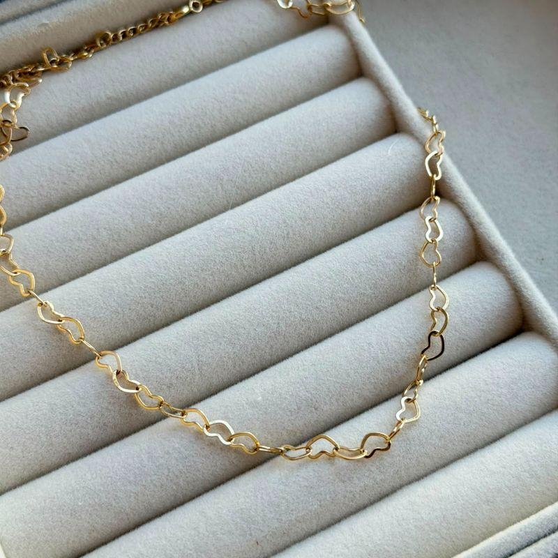 CHOKER SEMIJOIA EM OURO - CK525207