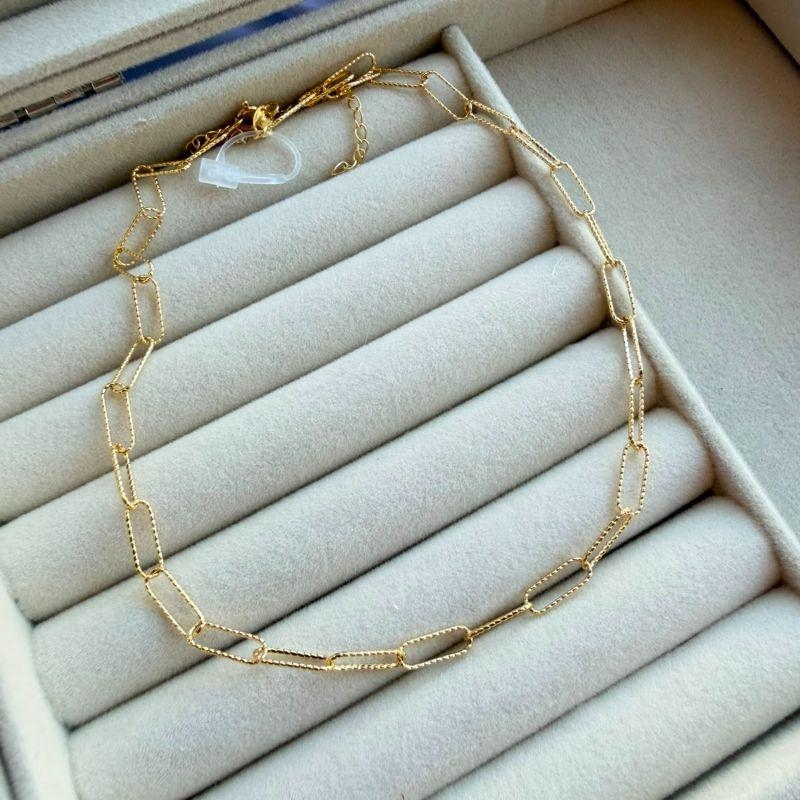 CHOKER SEMIJOIA EM OURO - CK525208