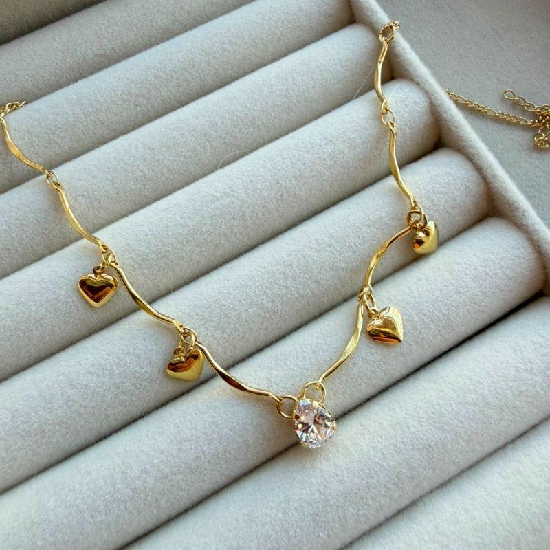 CHOKER SEMIJOIA EM OURO - CK525221