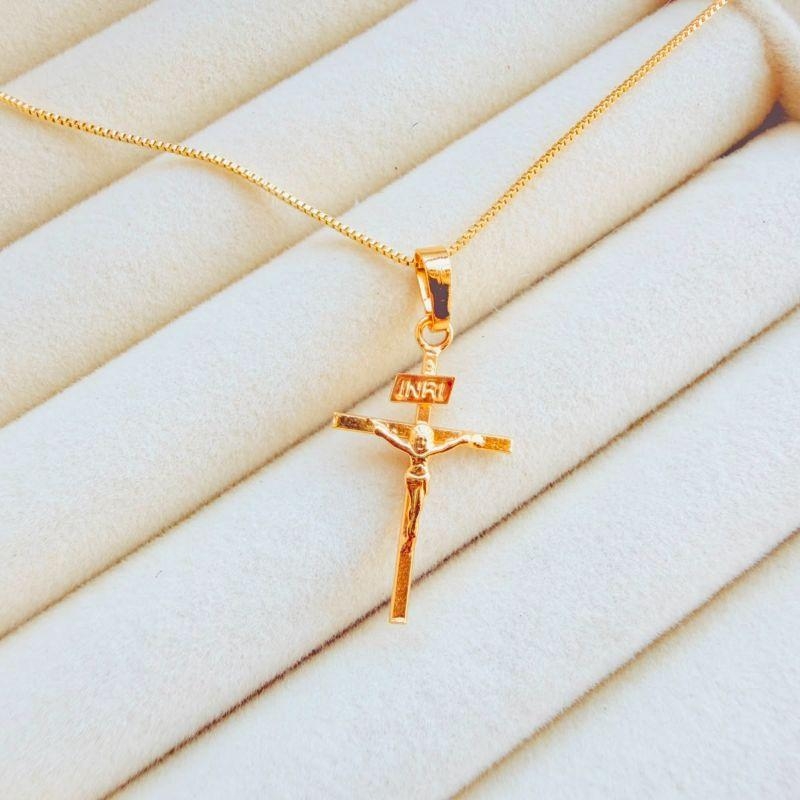 CORRENTE MAS C/ PING EM OURO - CP072611