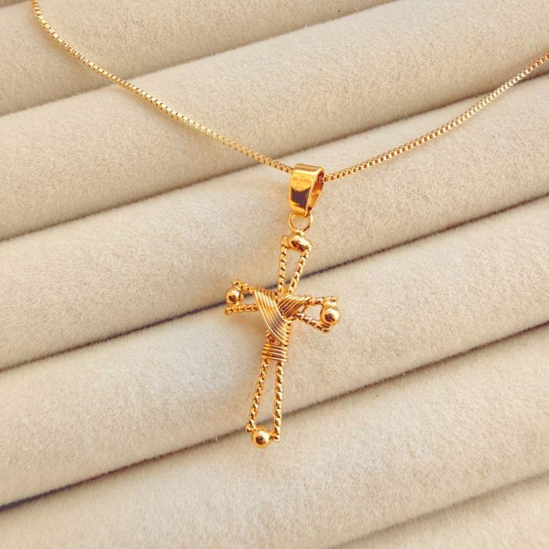 CORRENTE MAS C/ PING EM OURO - CP072633