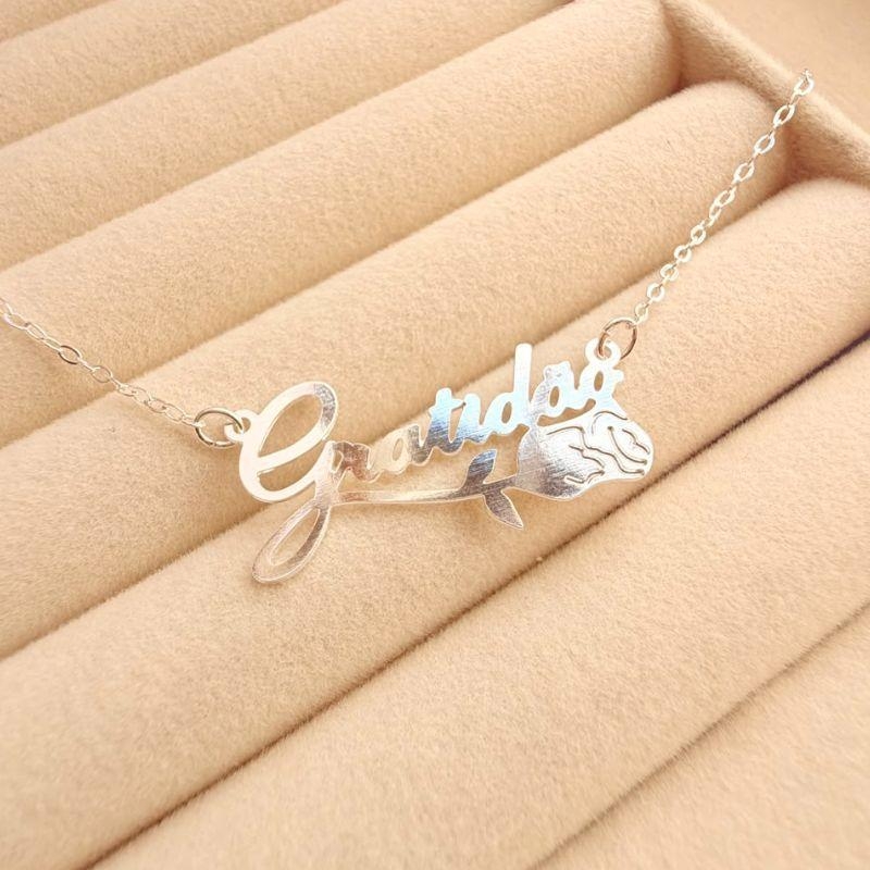 GARGANTILHA EM PRATA GRATIDÃO - GG072620