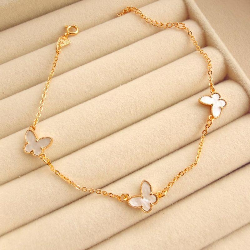 PULSEIRA FEM EM OURO - BRANCO - PF072629