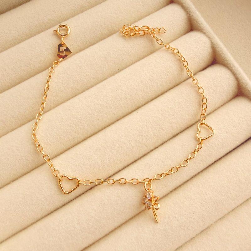 PULSEIRA FEM EM OURO - PF072613