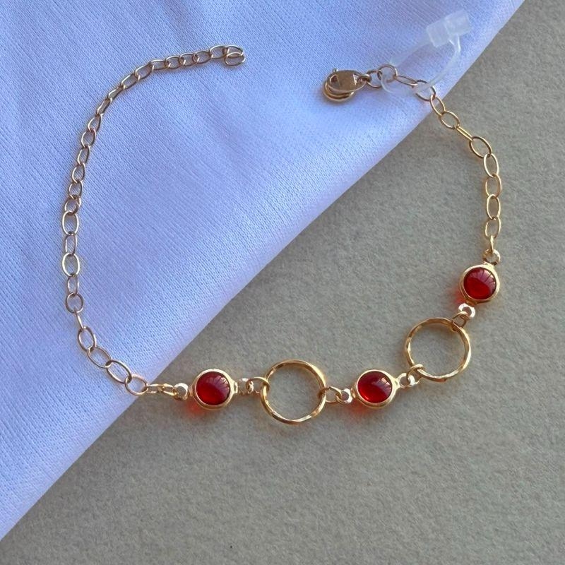 PULSEIRA FEM SEMI - VERMELHO - PF577019