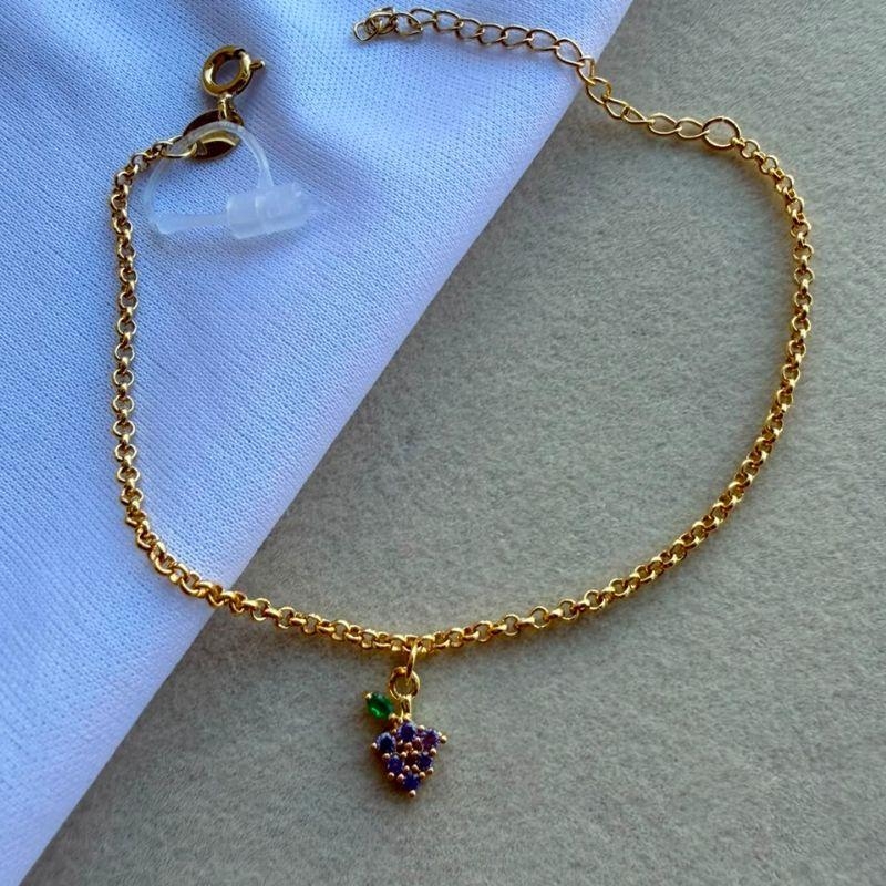 PULSEIRA FEM SEMIJOIA EM OURO - PF577030