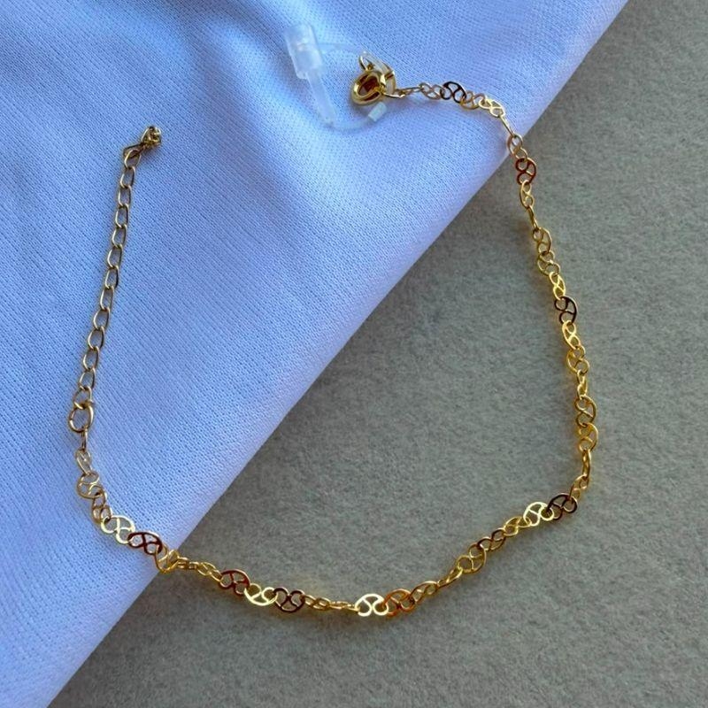 PULSEIRA FEM SEMIJOIA EM OURO - PF577034