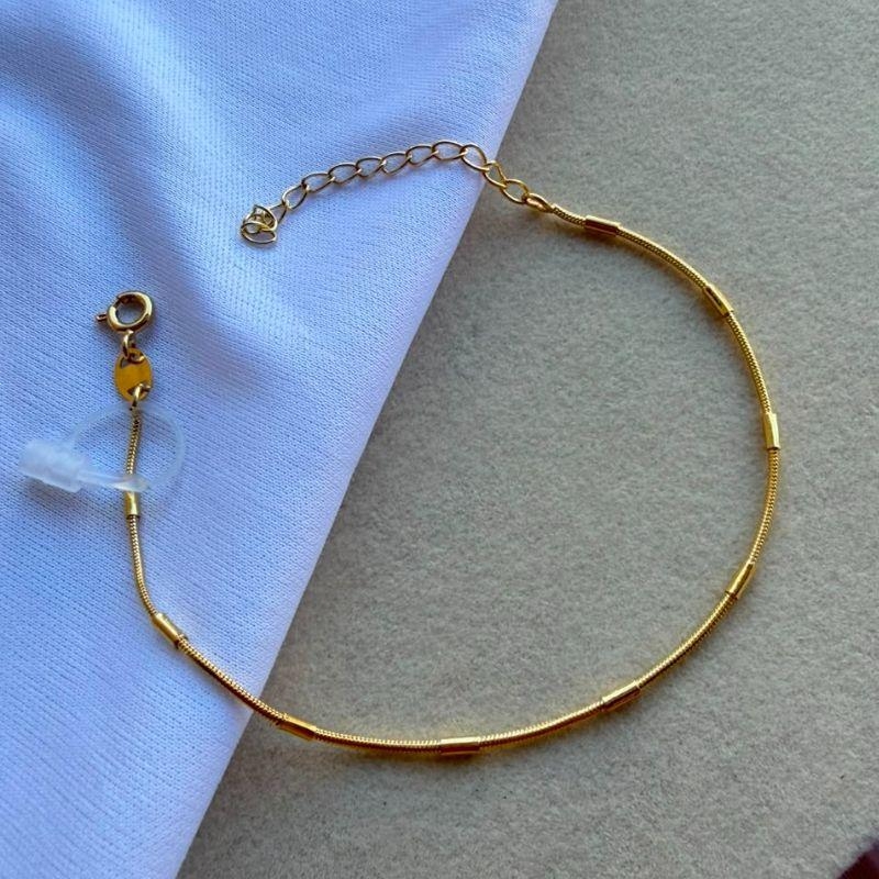 PULSEIRA FEM SEMIJOIA EM OURO - PF577042