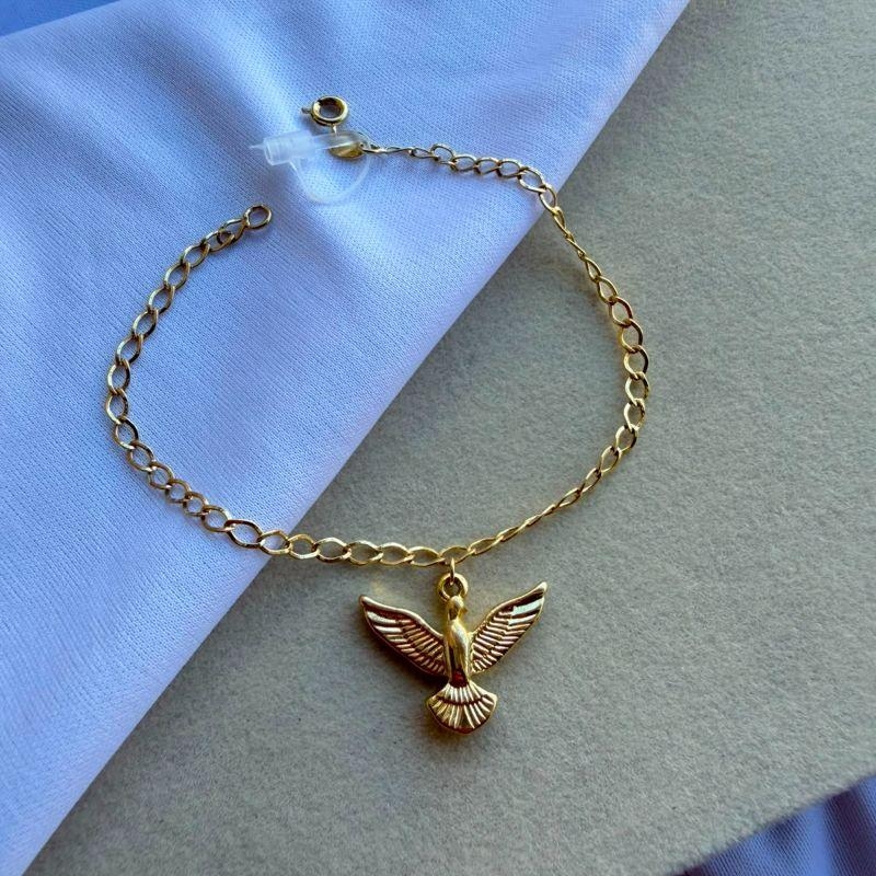 PULSEIRA FEM SEMIJOIA EM OURO - PF577047